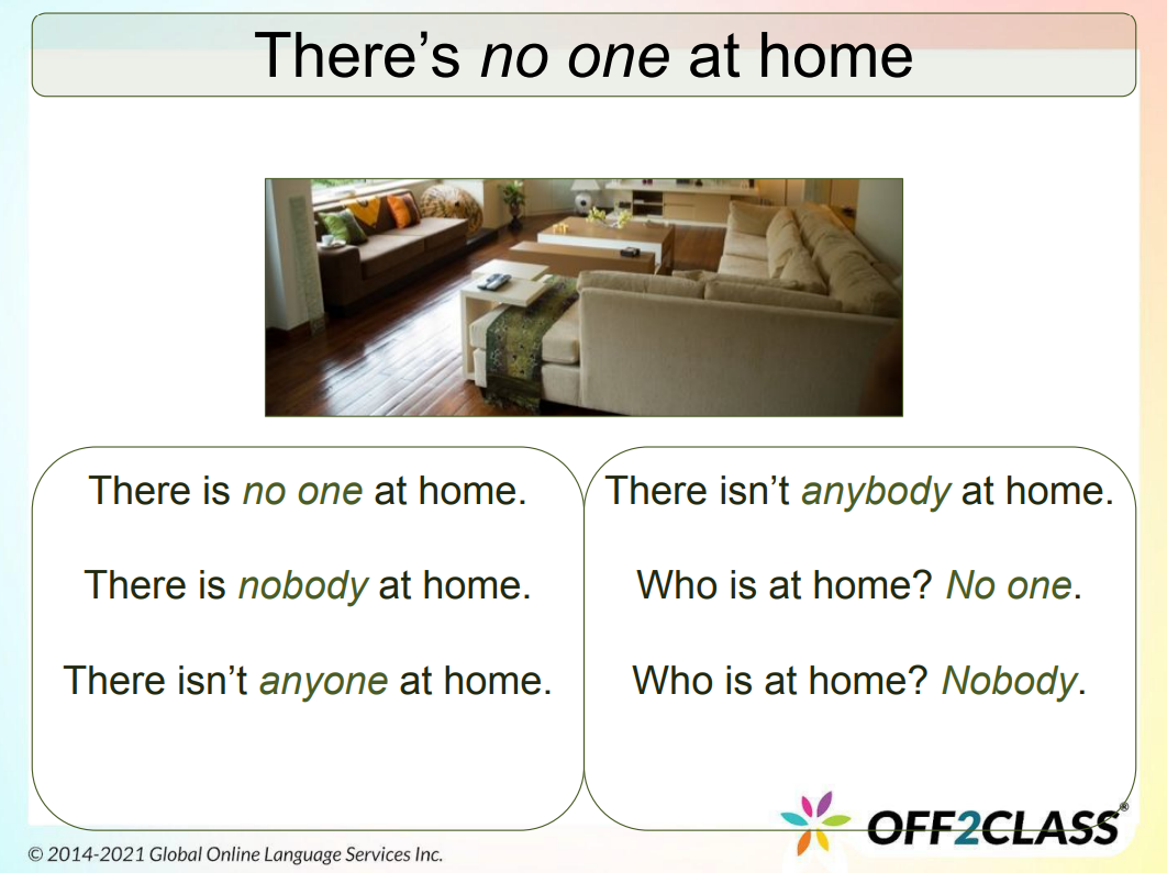 Anybody Nobody - Free ESL Lesson Plan