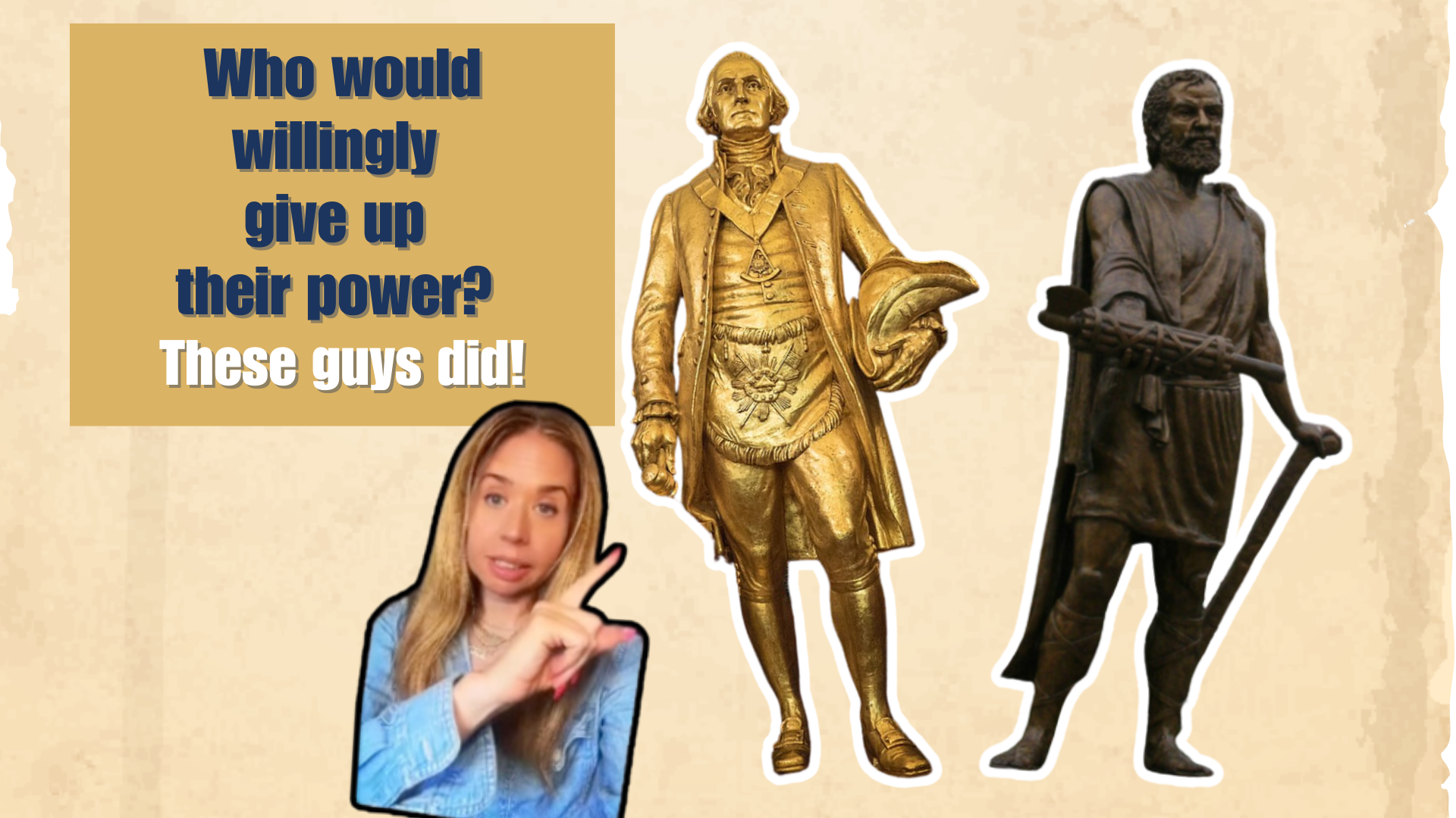 George Washington and Cincinnatus: A History Chat with Sari Beth Rosenberg