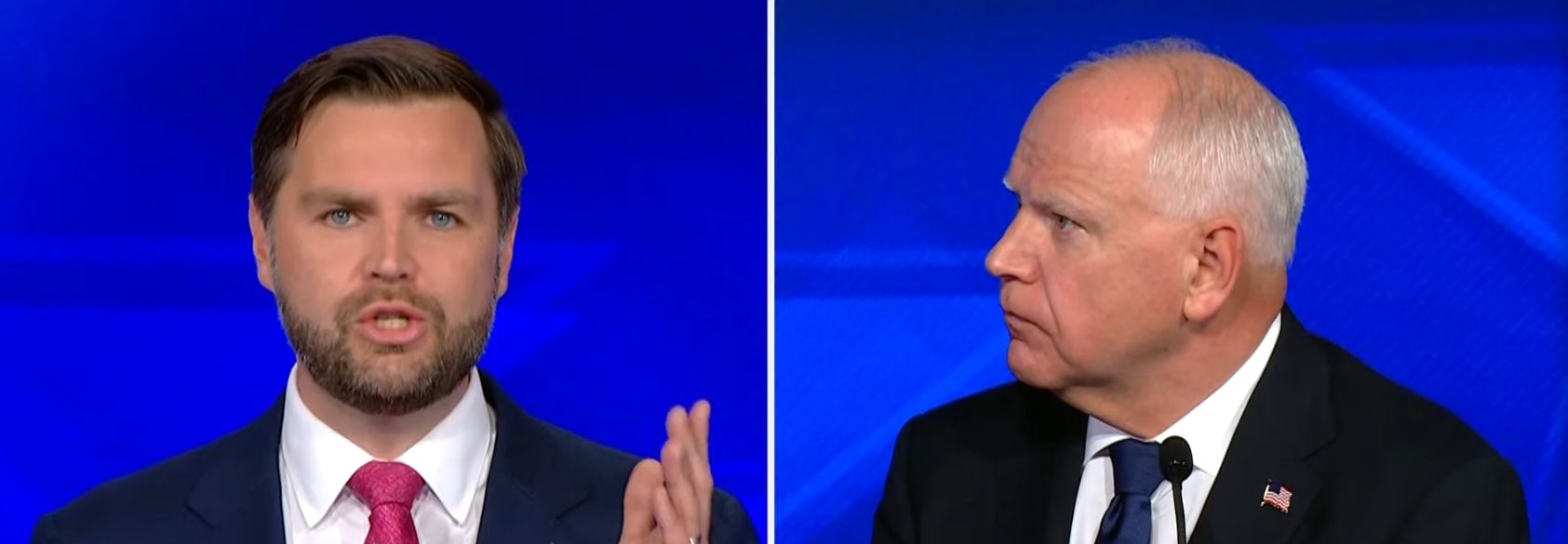 Key Moments From the Walz-Vance Debate