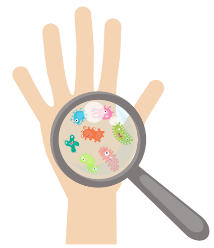 Surviving Sepsis and Prevention Graphic Revealing Bacteria